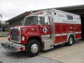Retired Columbia Consolidated Fire Department Station #7