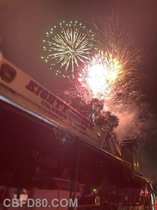 Hellam Carnival Fireworks Columbia Borough Fire Department